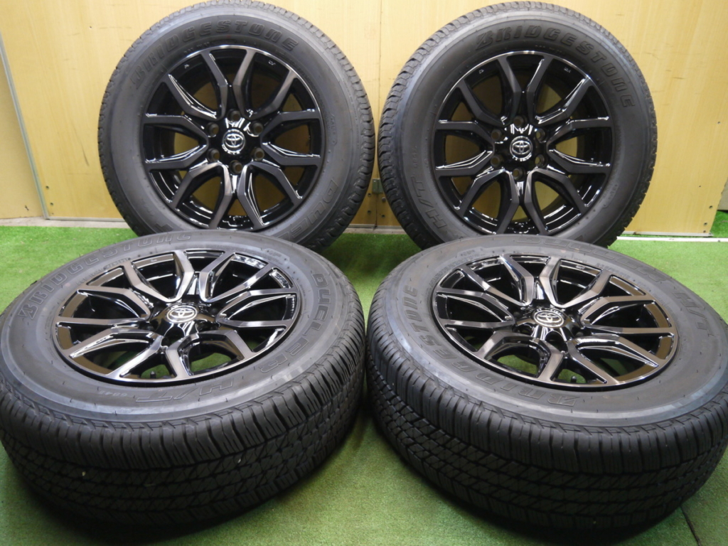 ハイラックス GR SPORT 純正タイヤのみ 4本 265/60R18 ブリヂストン 